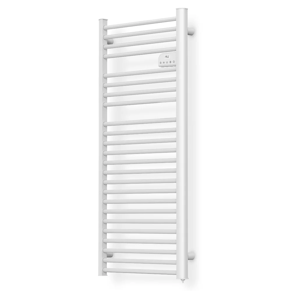 Sèche-serviettes 750W - blanc - thermostat LCD, 4 modes con Alerta de Heladas
