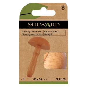 Seta de Zurcir Milward - Herramienta de Madera para Reparaciones Textiles
