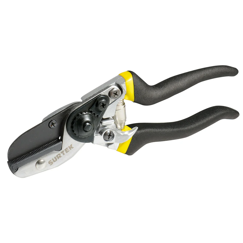 Azada de Mango Corto Tijeras para poda una mano 8" cuerpo de aluminio de yunke Surtek