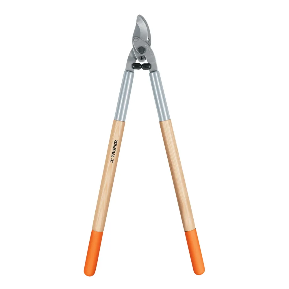 Cultivador de Mano de 3 Dientes Tijera para ramas 21", mango de madera con grip
