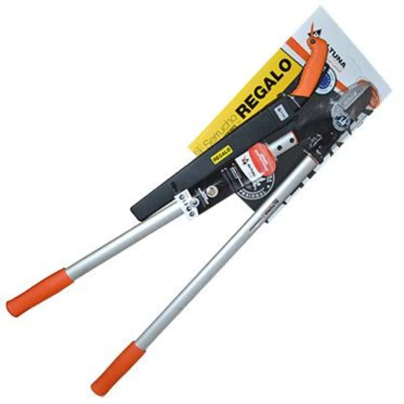 Ergonómico y Cómodo Tijera podar 375-90cm+serrucho