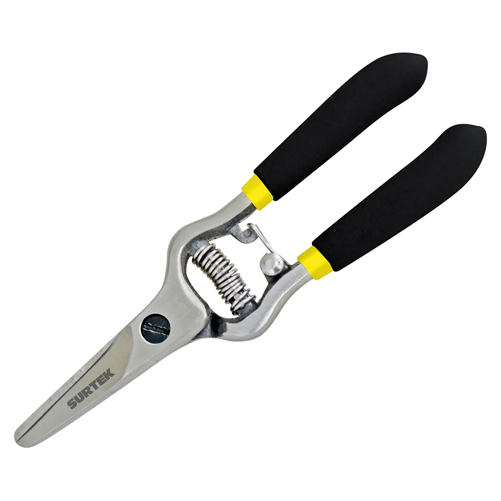 Ergonómico y Cómodo Tijeras para poda una mano 6" cuchilla delgada Surtek