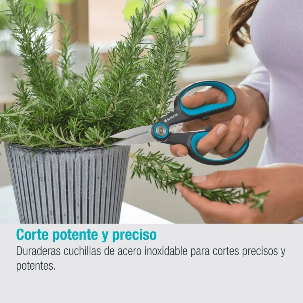 Podadora corte de hierba Gardena con Empuñadura Ergonómica