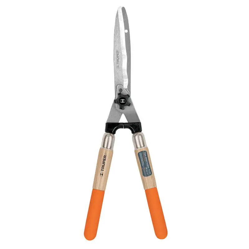 Tijera para poda 58 cm filo ondulado mangos de madera c/grip
