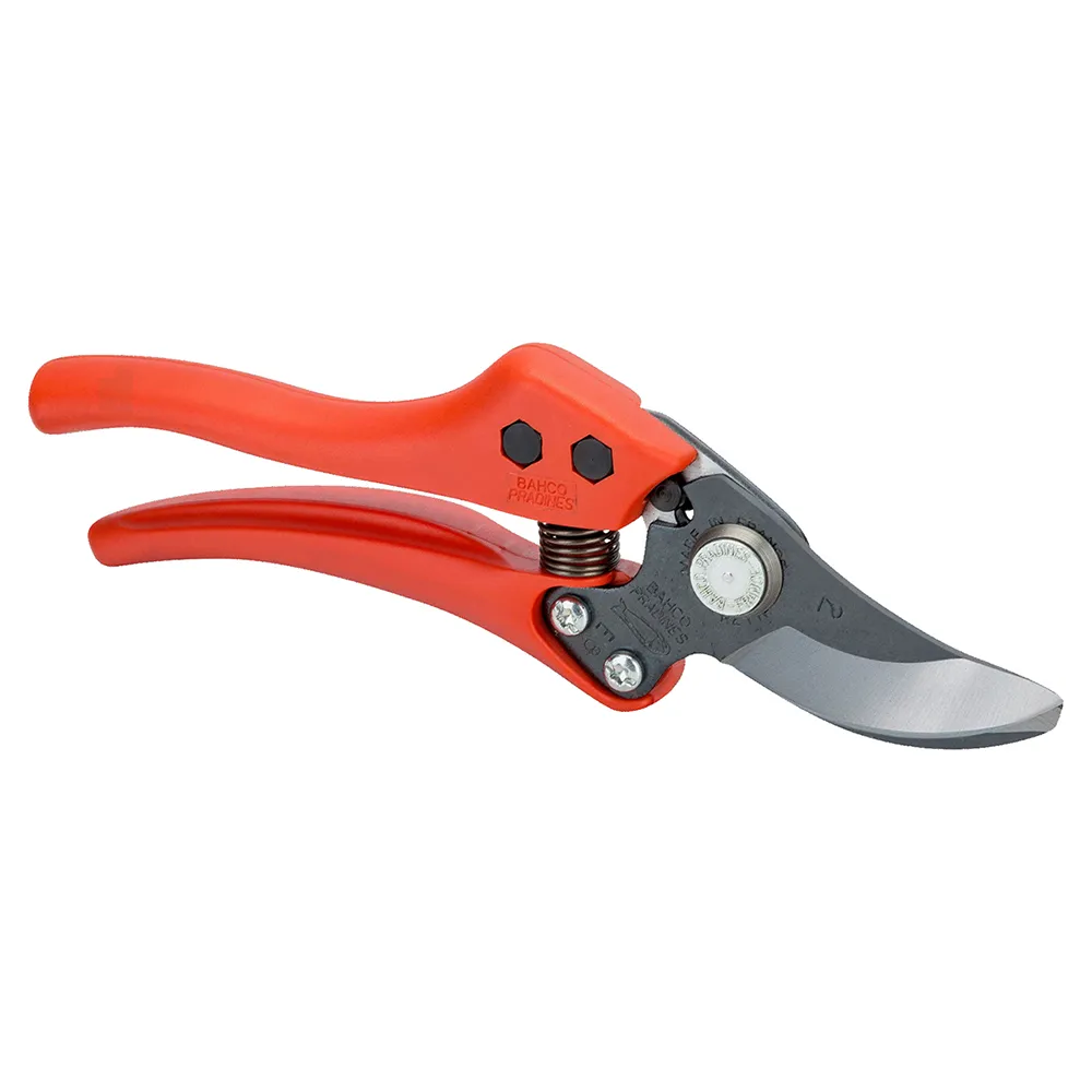 Tijera de una mano bahco clásico p-1 de 23 cm con corte de 30 mm y mango de para Bonsáis y Plantas Pequeñas