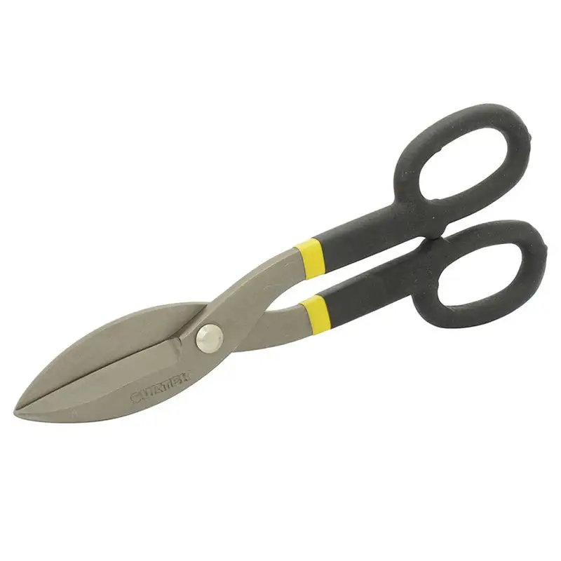 Tijeras para hojalatero con mango de goma grip de 12", t02 surtek