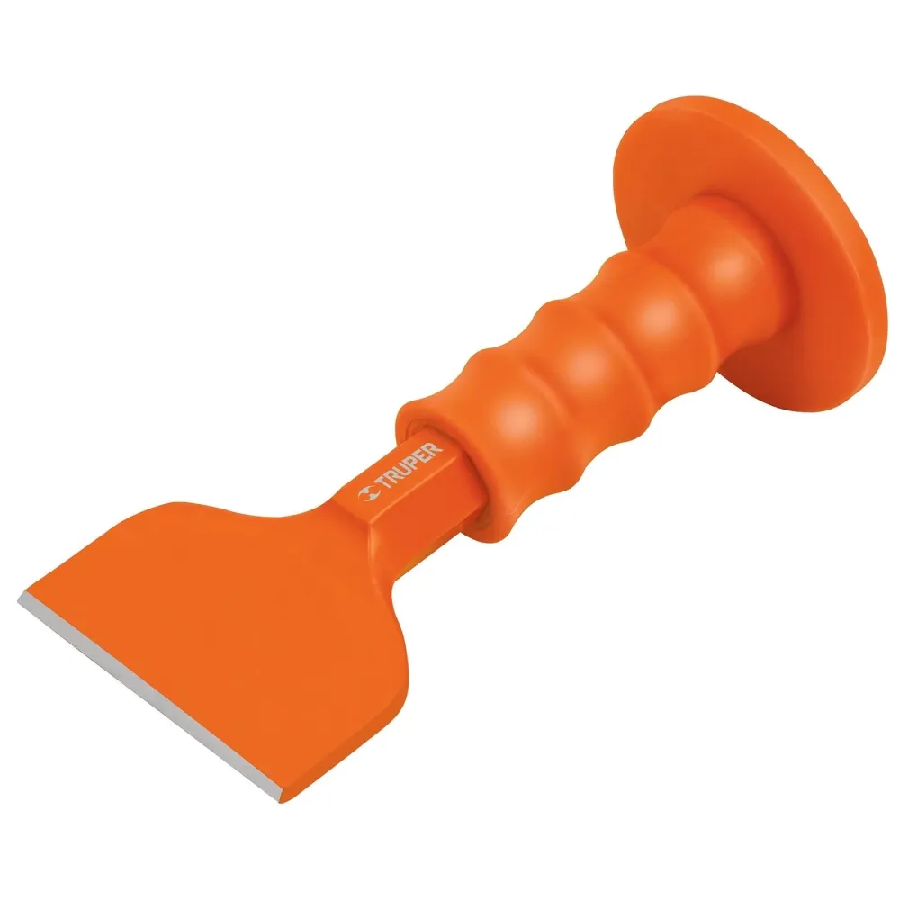 Cincel ladrillero, 3-1/2 x 8", con grip | Plegable | Ligera |