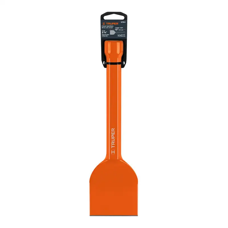 Cincel ladrillero 2 3/4 x 10", truper con Funda Protectora Incluida