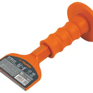 Pala de Jardín de Diente Fino Cincel ladrillero, 3-1/2 x 8', con grip