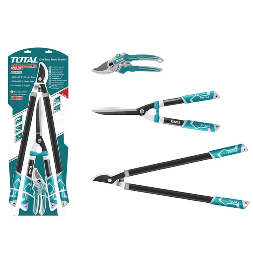 THT1576033 Kit Outils De Jardin Total 3 Outils Efficace