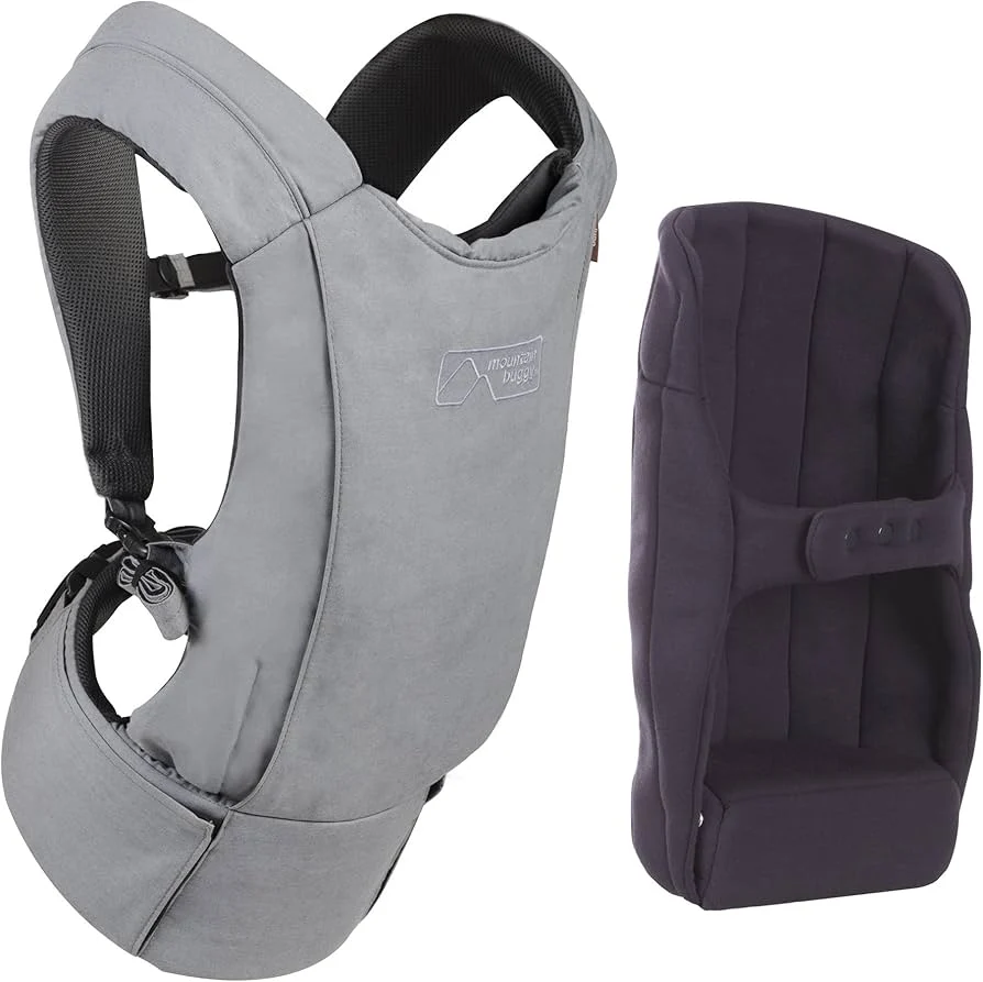 Mountain Buggy Juno Carrier Bundle, Carbón vegetal con Capacidad 100L