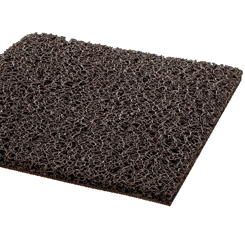 3' x 20' Spaghetti Mat - Unbacked Light Traffic Outdoor Scraper Mats para Abono y Tierra Brown