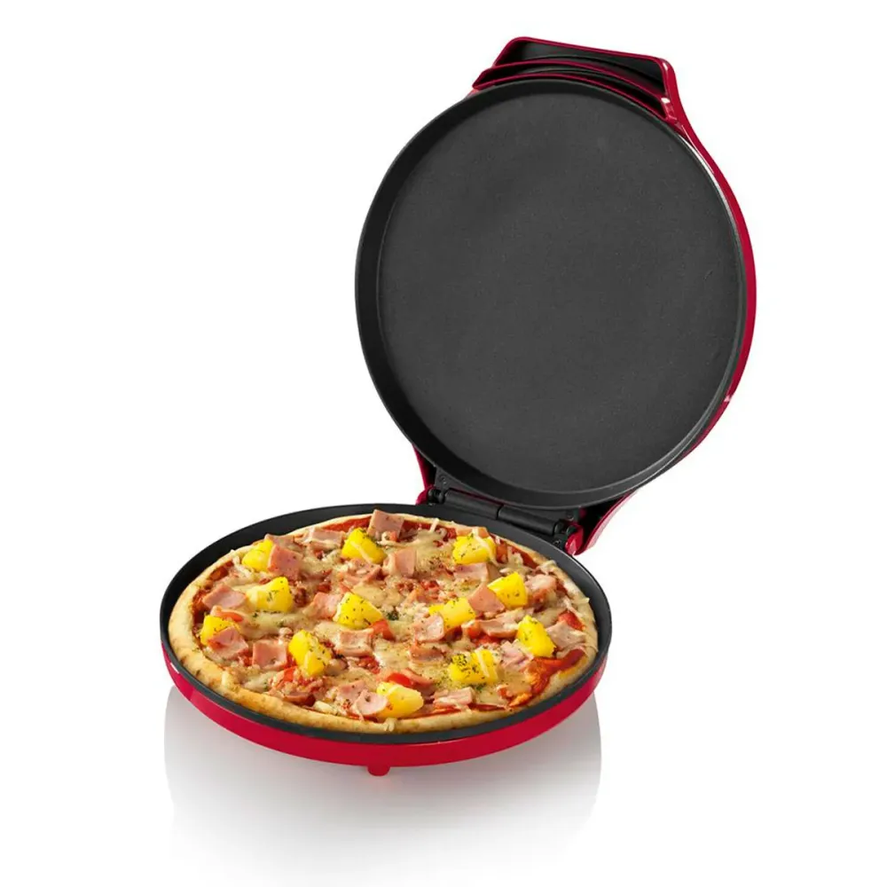 Pizzera eléctrica Princess 115000 1450W rojo Ø30 cm