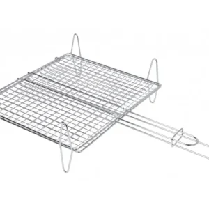 2597 PARRILLA PESCADO INOXIDABLE 40x45cm SAUVIC