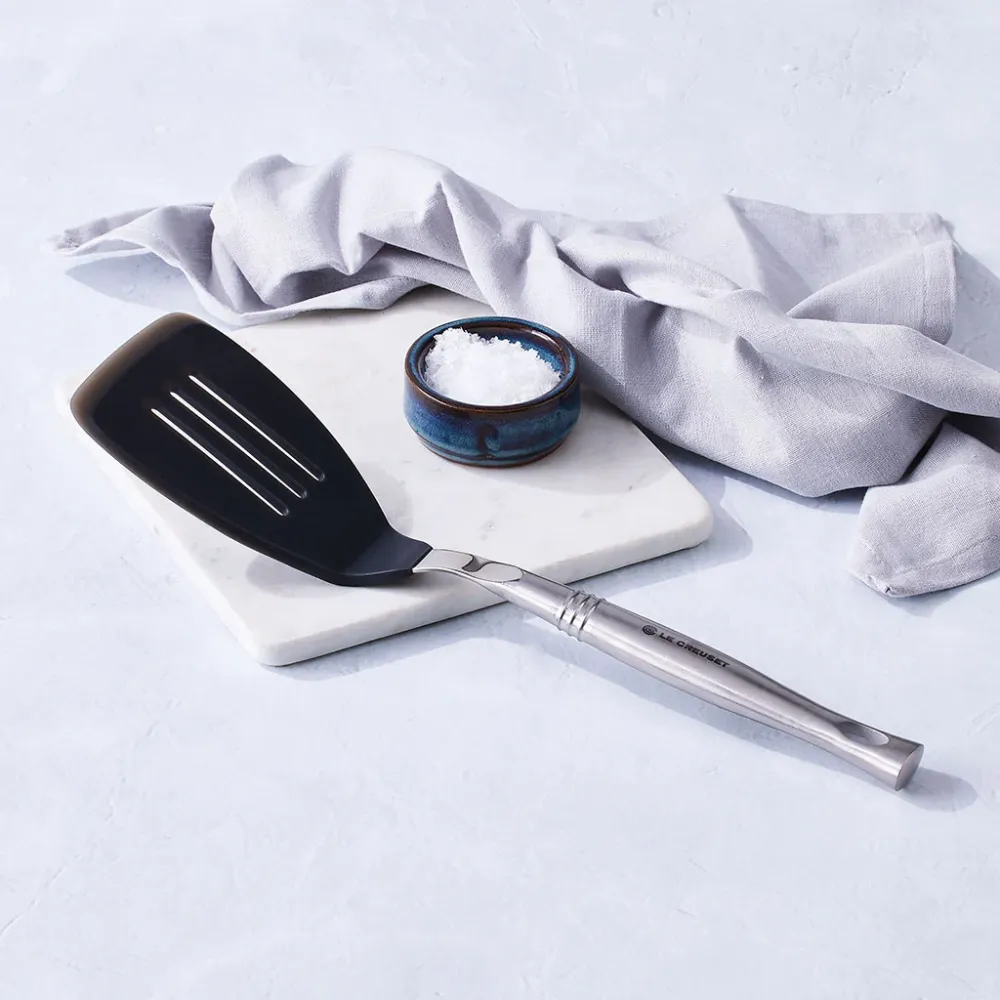 Espátula de silicona con mango de inox Le Creuset