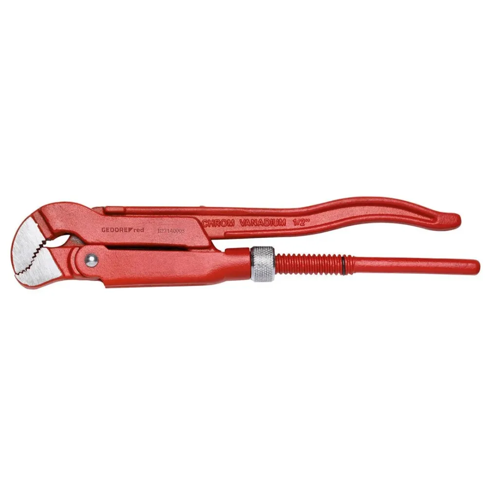 GEDORE red R27140015 - Tenaza para tubos, boca en S, 1,5", L=420 mm