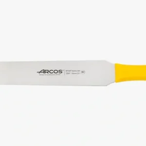 Spatule droite de pâtissier jaune 2900 250 mm