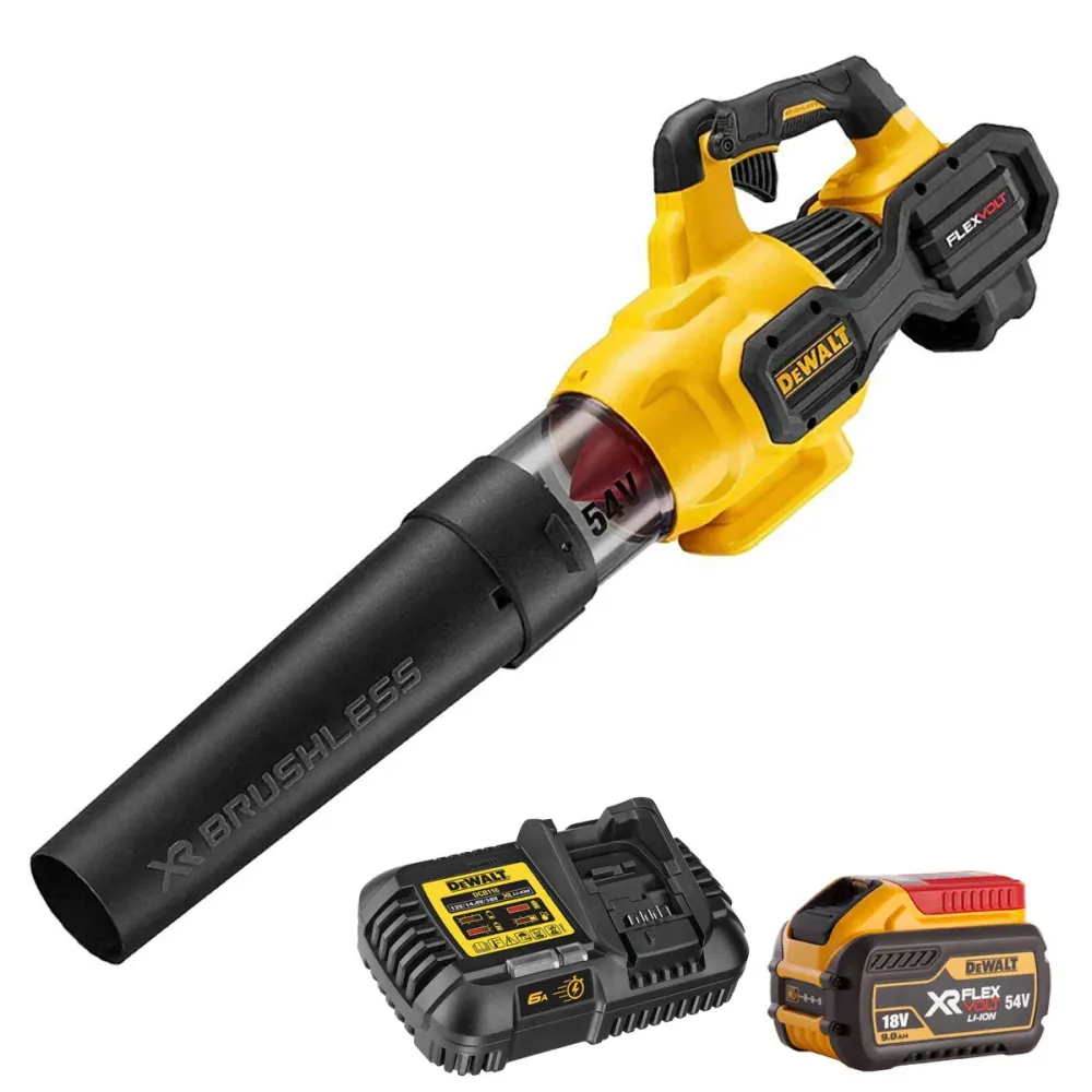 Dewalt DCMBA572N-XJ 54V XR FlexVolt Brushless Axial Blower 1 x 9.0Ah Battery & Charger