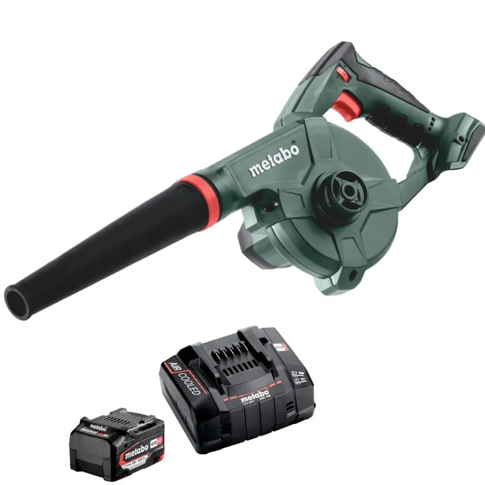 Metabo AG 18 18V Cordless Blower 1 x 4.0Ah Battery & Charger
