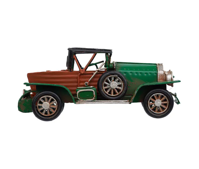 Coche de metálico Verde