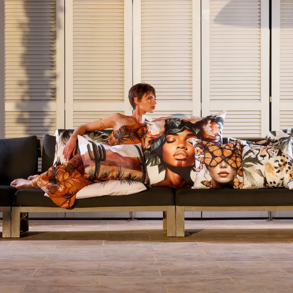Coussin extérieur Rizi - Pôdevache | Resistentes la Intemperie |