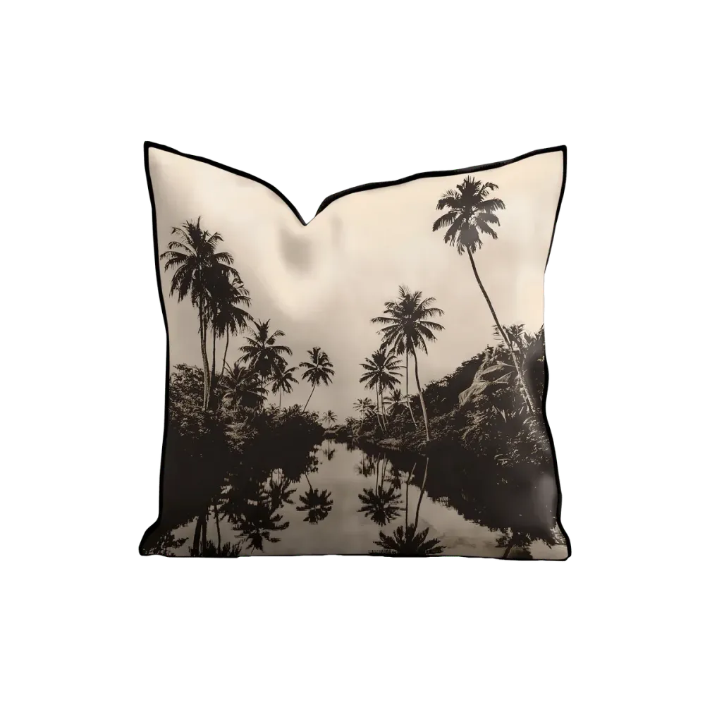Coussin Velours Equateur - Pôdevache en Set de 6 Paneles