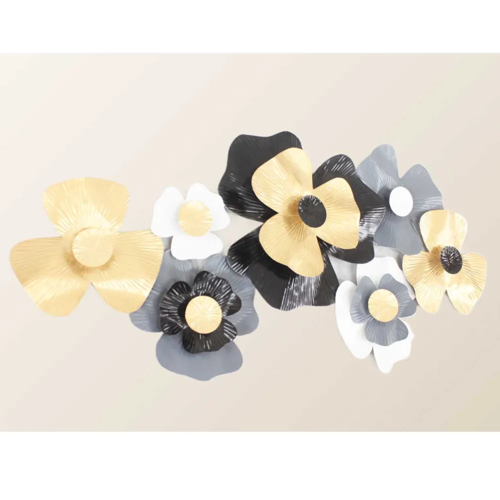 Decoración metálica para pared con forma de flor | Resistentes la Intemperie |