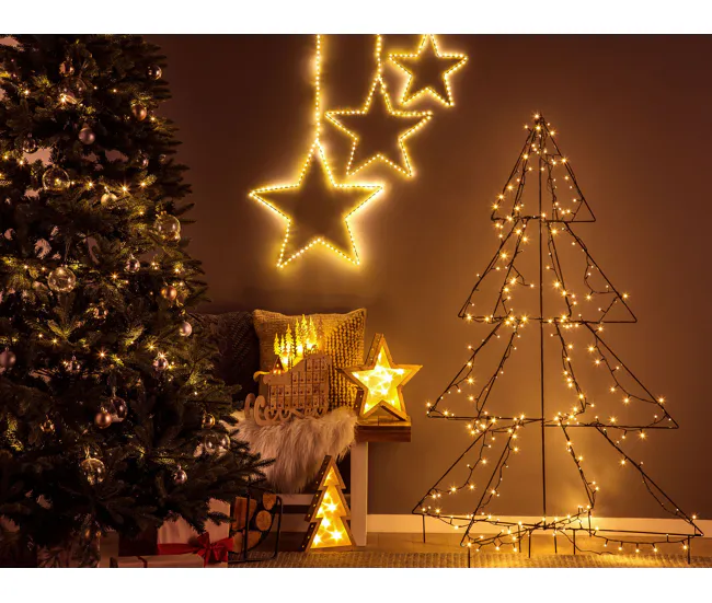 Decorativo Premium Decoración LED madera clara IMPALA