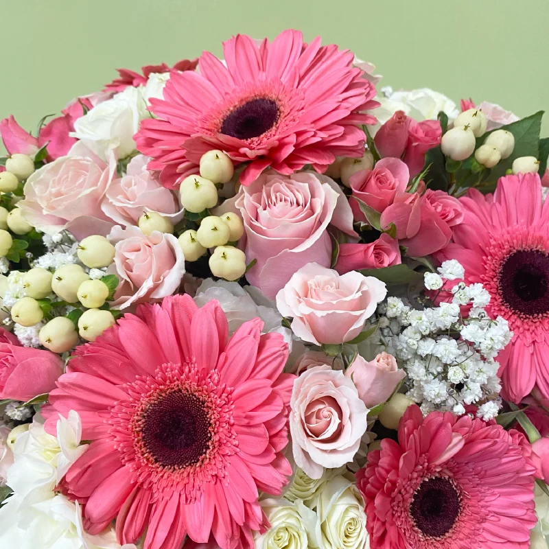 Decorativo Premium Florero Hortensias Blanca XL | 80 Varas