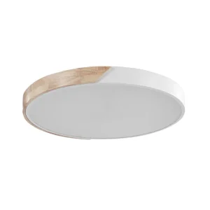 Decorativo Premium Lámpara de techo LED PATTANI Metálico Blanco