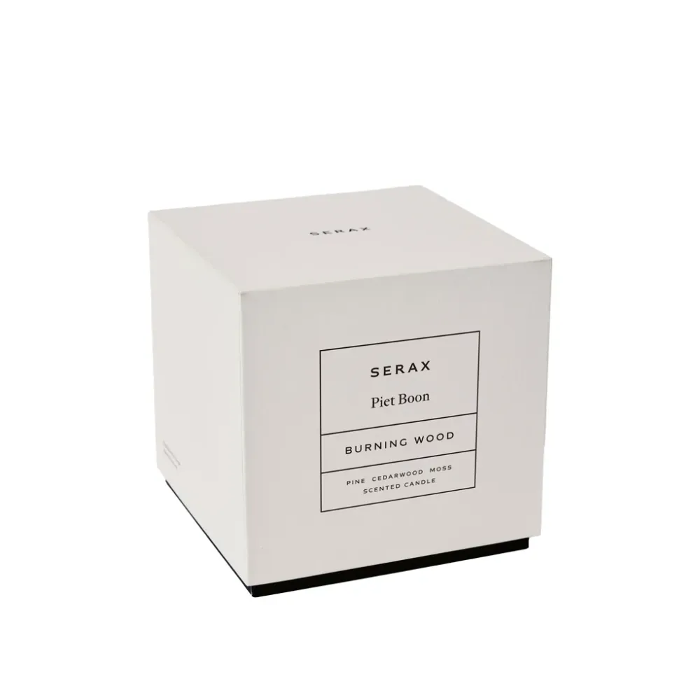 Decorativo Premium Vela perfumada decorativa - Burning Wood