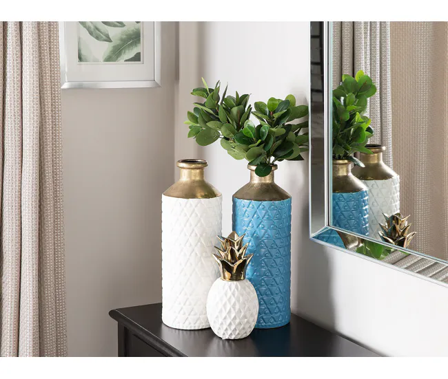 Figura decorativa blanca TYANA con Tratamiento Antihumedad
