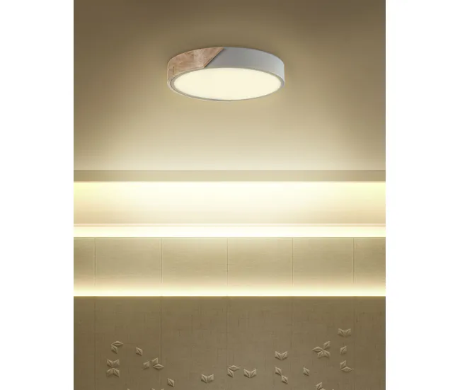Lámpara de techo LED PATTANI Metálico Gris