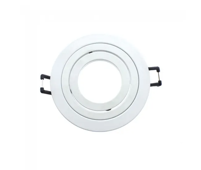 Pack 5 Classic redondo Blanco Aluminio