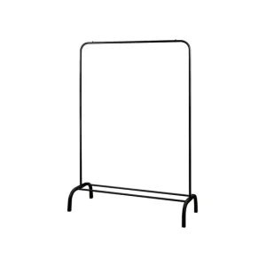 Panel Decorativo Burro de ropa BASIC acero negro