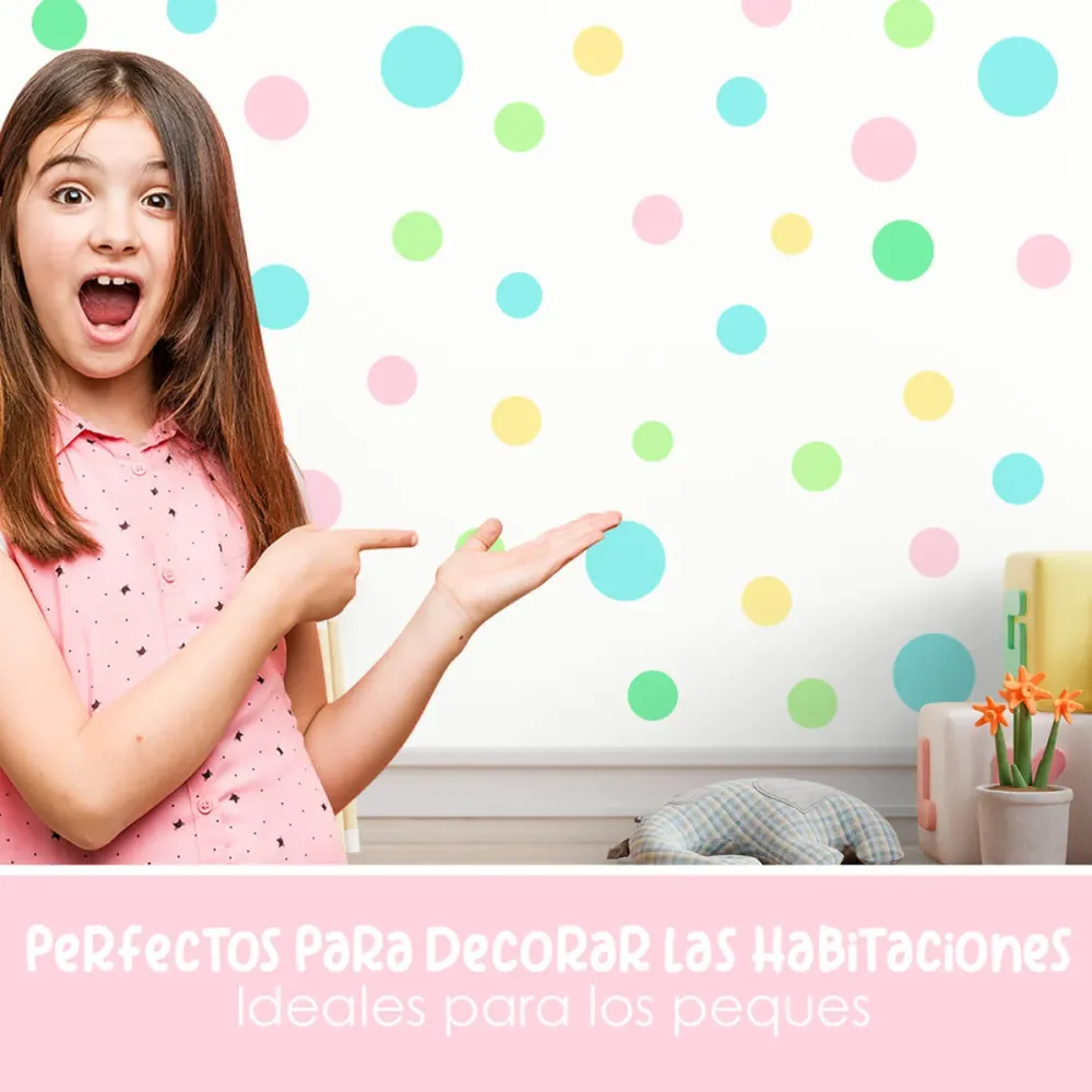 PAT21 - Polka Dots Vibrantes para Delimitar Espacios