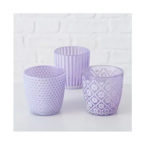 Porta velas PATTY L surtido material cristal para Delimitar Espacios