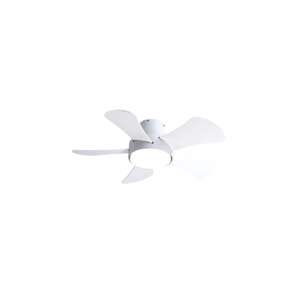 Ventilador de techo gregario color blanco con Base de Anclaje