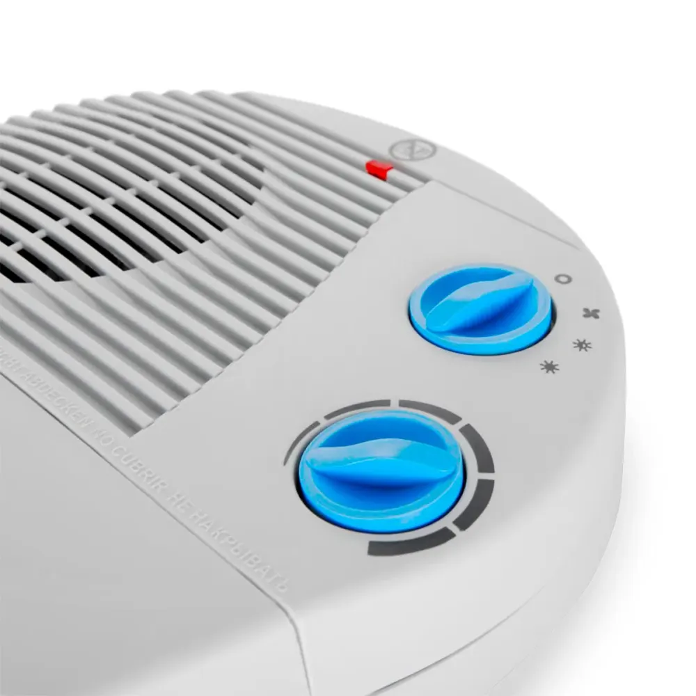 Calefactor ventilador Orbegozo FH 5008 2000W diseño horizontal blanco Alimentación Eléctrica