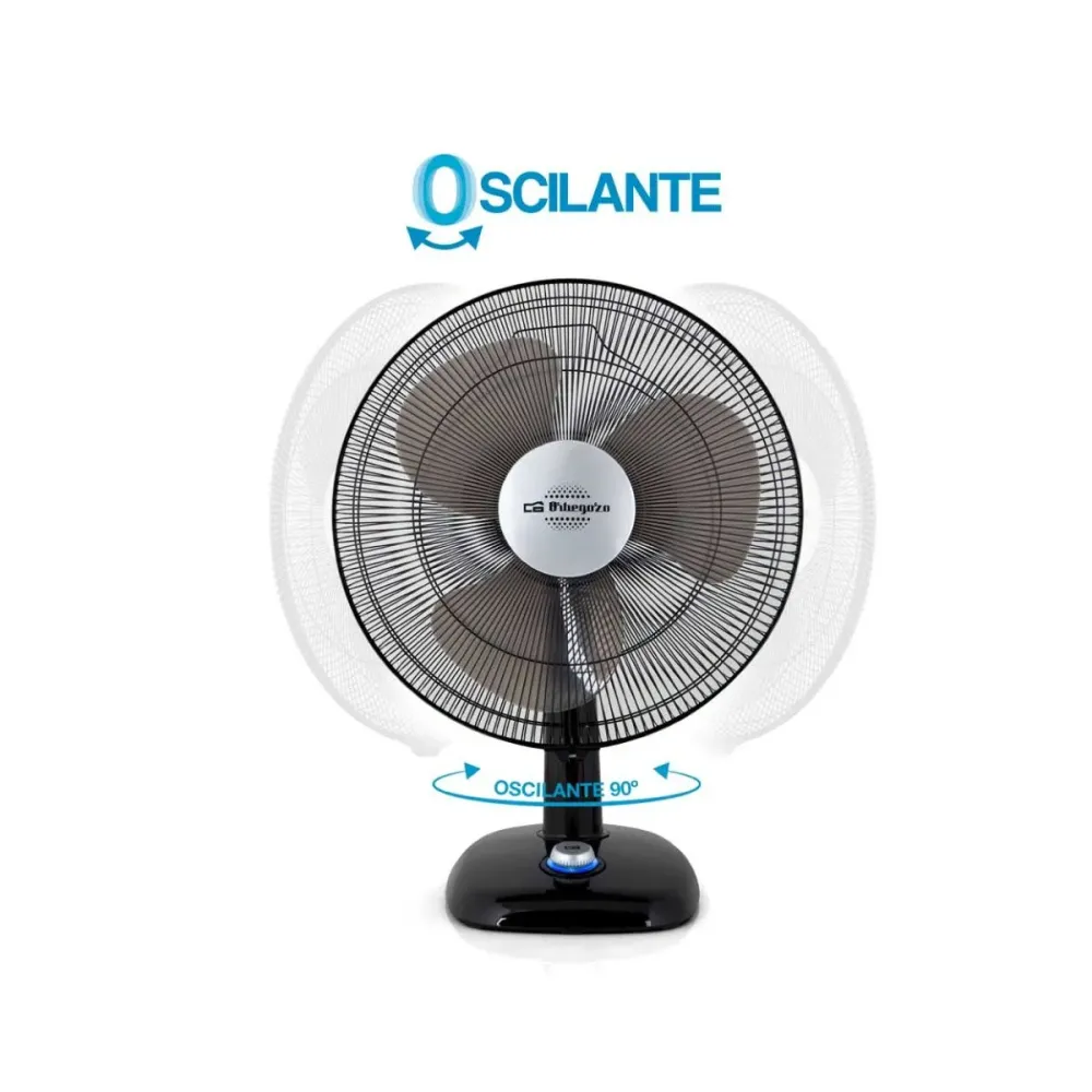 Enfriador de Patio Ventilador sobremesa Orbegozo TF 0134 40W negro 30 cm