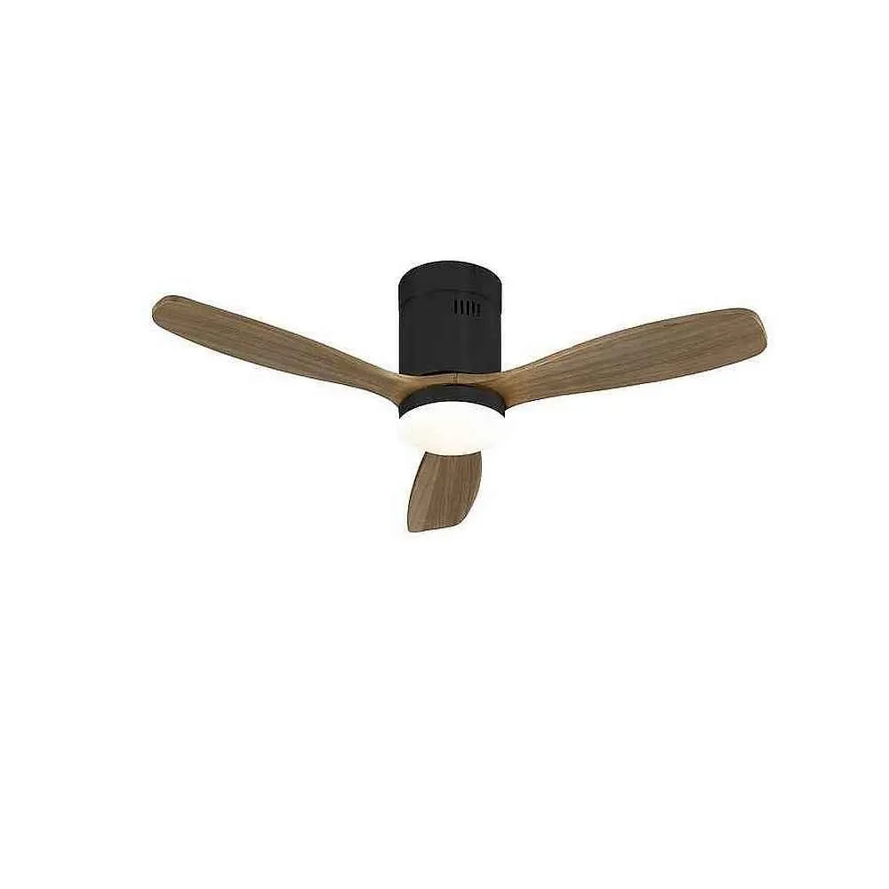 Profesional Alta Potencia Ventilador de techo siroco color negro