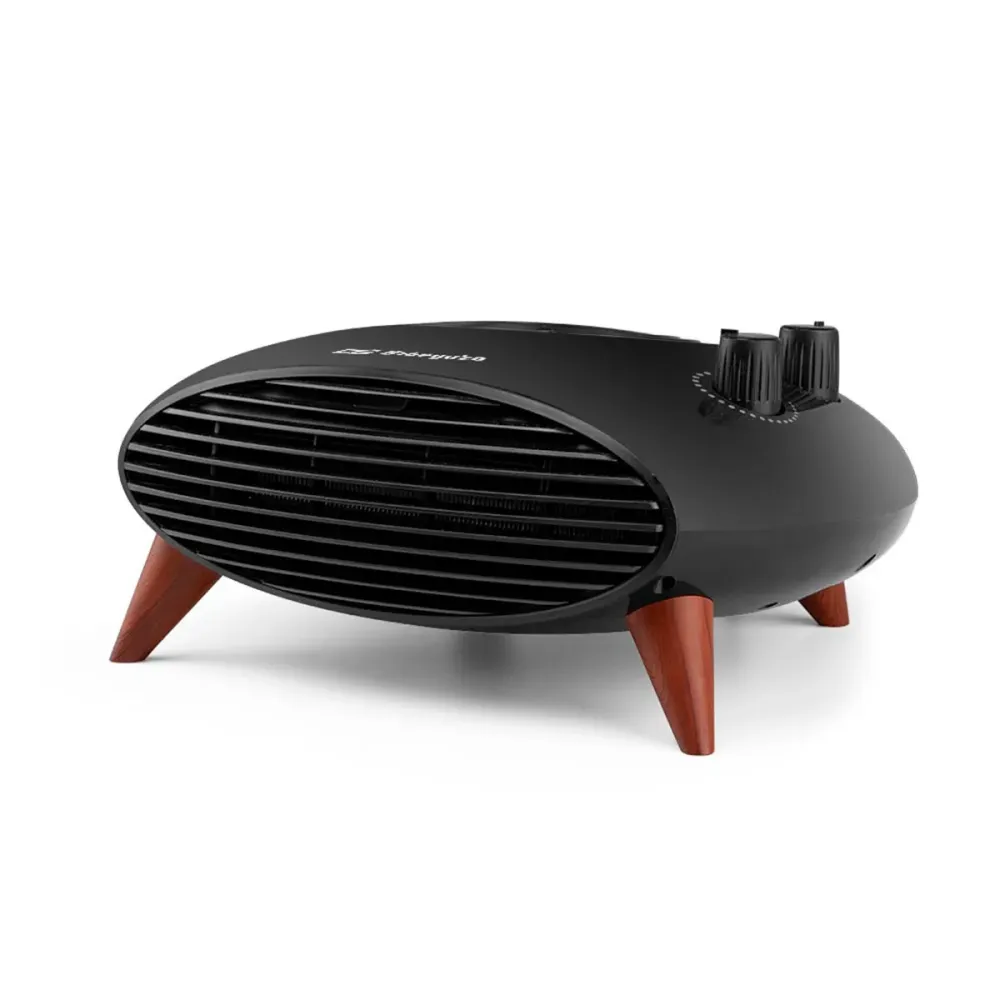 Sistema de Enfriamiento Calefactor ventilador Orbegozo FH 5134 2000W diseño horizontal negro