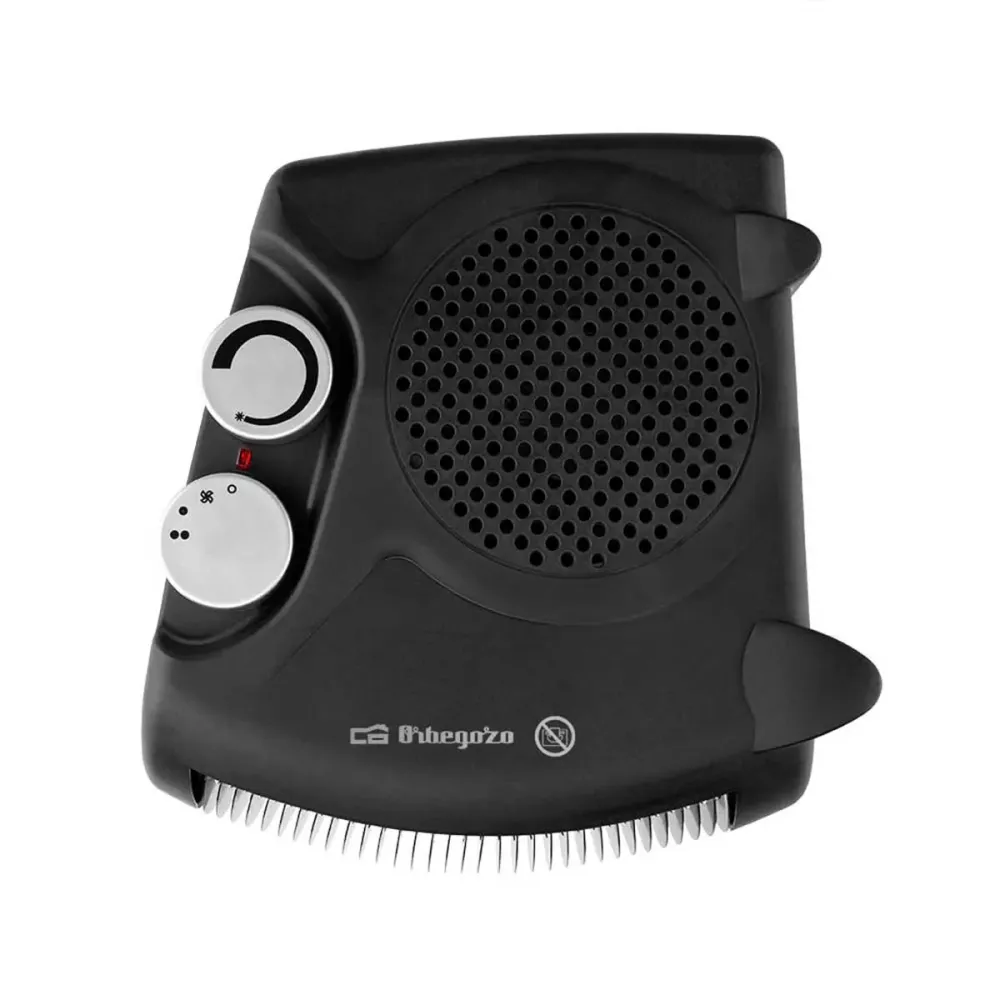 Sistema de Nebulización Premium Calefactor ventilador Orbegozo FH 5140 2000W diseño vertical u horizontal negro
