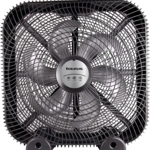 Taurus Ventilador de 20" Piso Silencioso con Rejilla Plástica, Modelo Eolo para Terrazas y Jardines