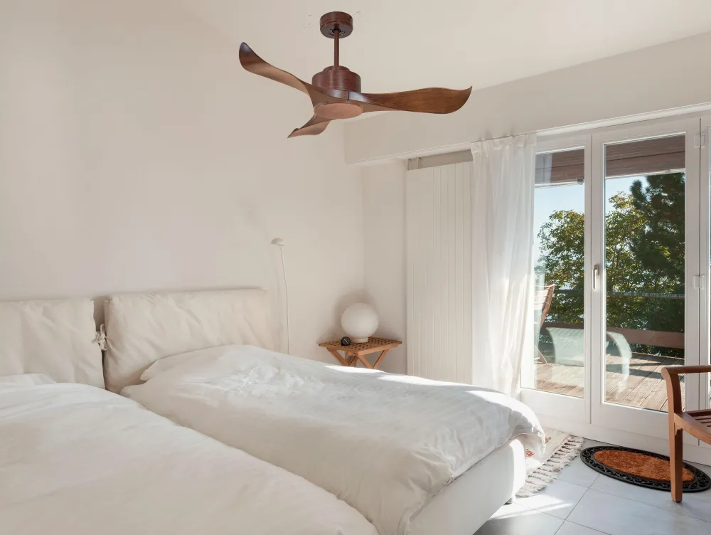 Ventilador de techo ø106 cm con Wi-Fi de doble cara hypersilence para 20 m²