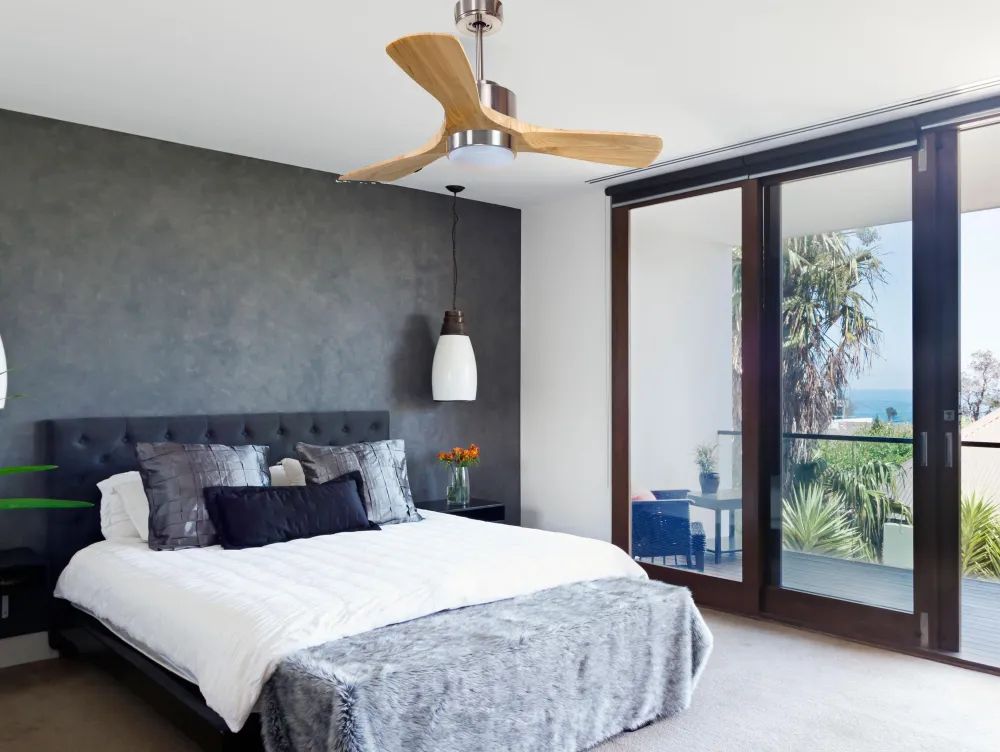 Ventilador de techo ø106 cm con Wi-Fi de doble uso hypersilence para 20 m²