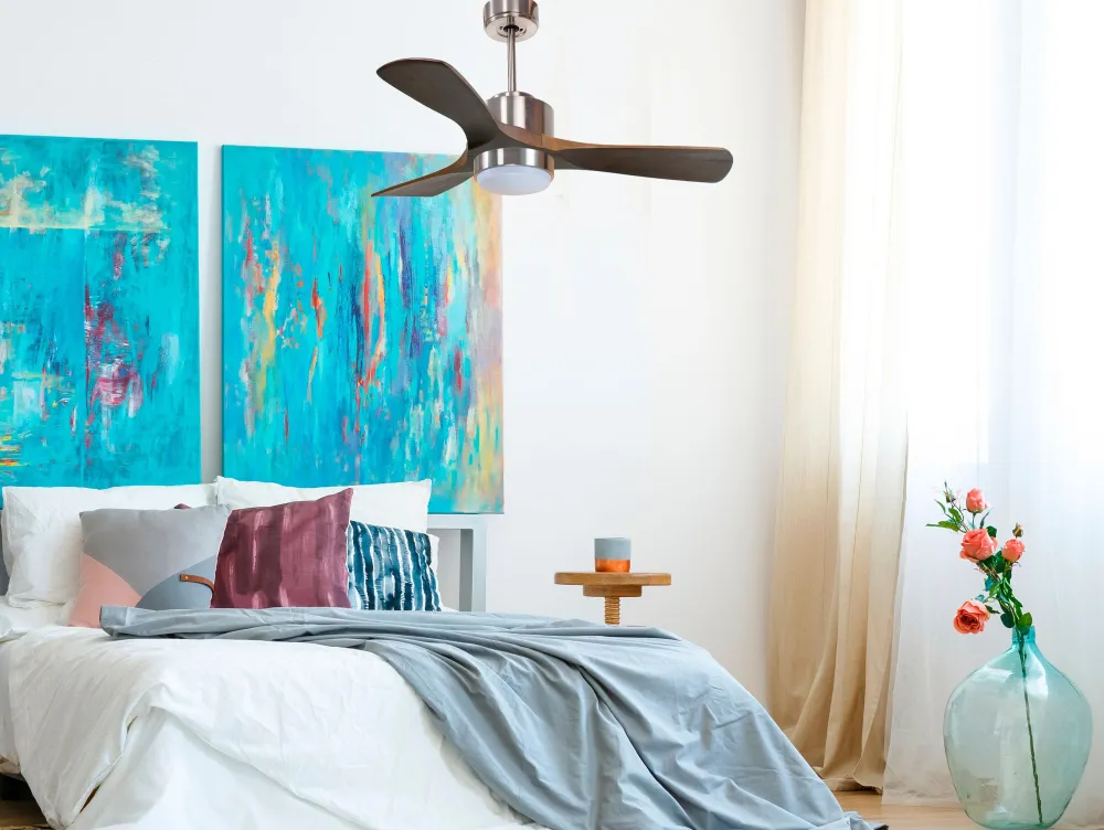Ventilador de techo ø106 cm con Wi-Fi de doble uso hypersilence para 20 m²