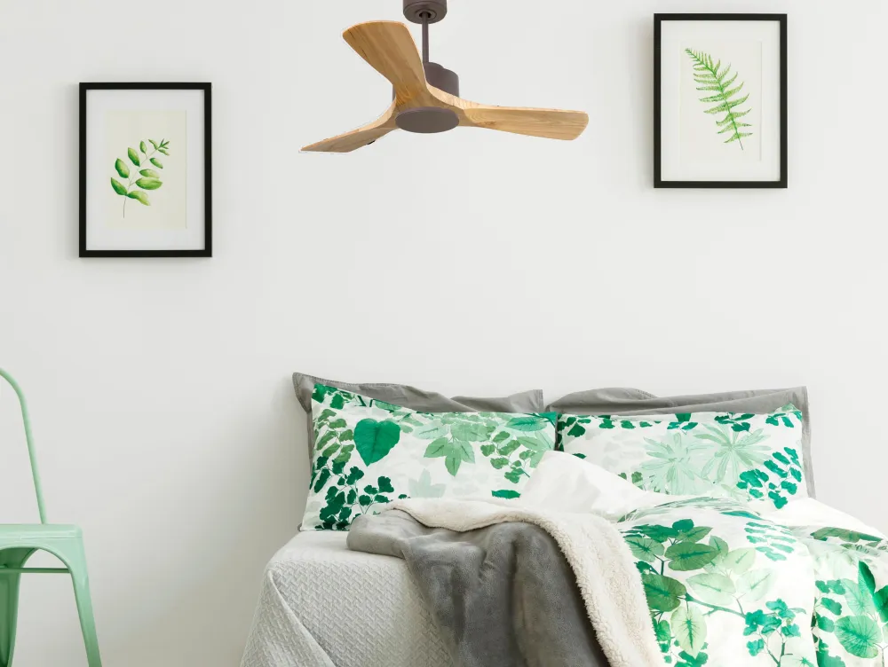 Ventilador de techo ø106 cm con Wi-Fi de doble uso hypersilence para 20 m²