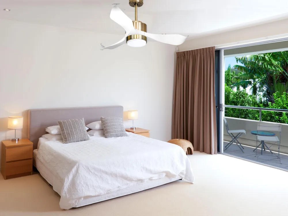 Ventilador de techo ø106 cm con Wi-Fi de doble uso hypersilence para 20 m²