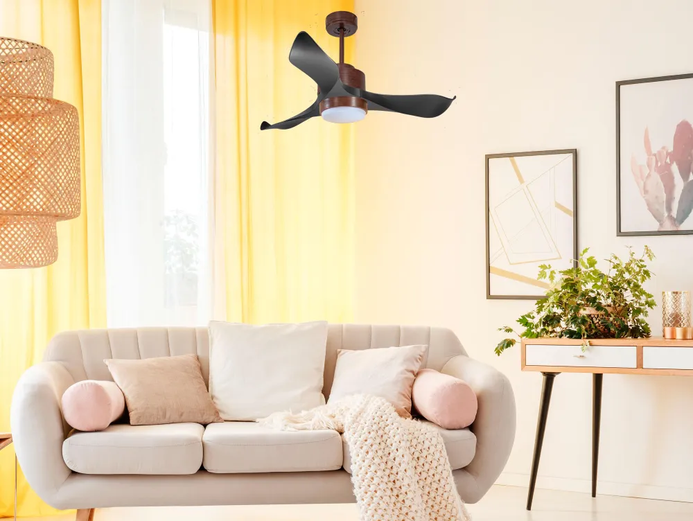 Ventilador de techo ø106 cm con Wi-Fi de doble uso hypersilence para 20 m²